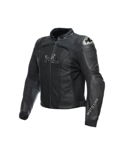 Motorbike Leather Jacket - Fighter