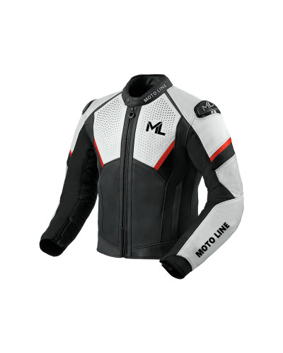 Motorbike Leather Jacket - GP Plus V3